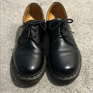 Dr Martens Black leather 3 eye UK 6 US 8 Women’s 1461W